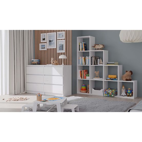 Étagère Step 4X4 BLANCHE