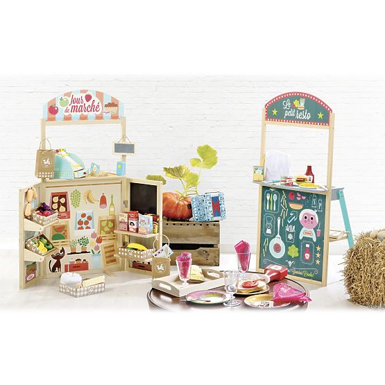 Étal du marché de Vilac