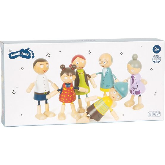 Famille de figurines en bois Small Foot