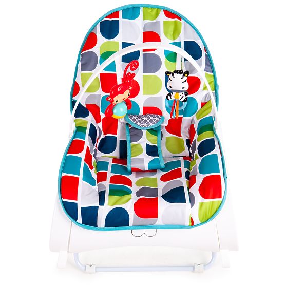 Fauteuil à bascule coloré pour enfants Oscar