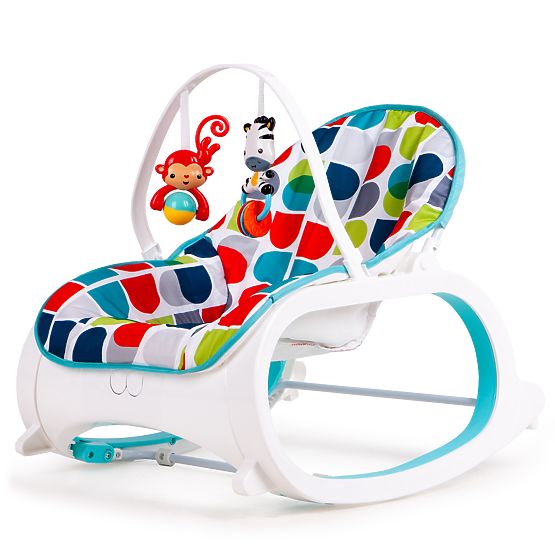 Fauteuil à bascule coloré pour enfants Oscar