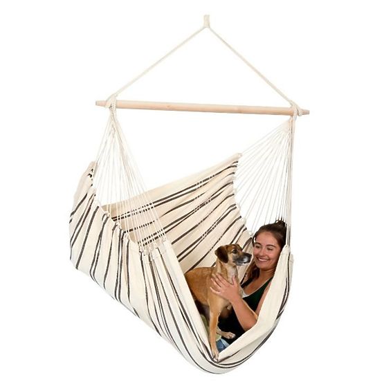 Fauteuil à bascule suspendu Brasil Cappucino