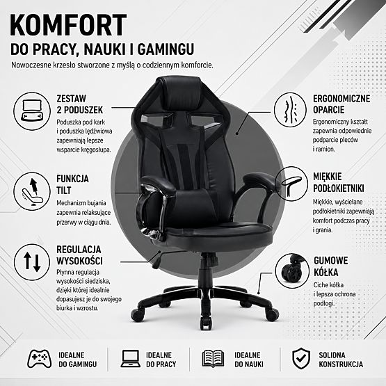 Fauteuil Drift DRIFT NOIR