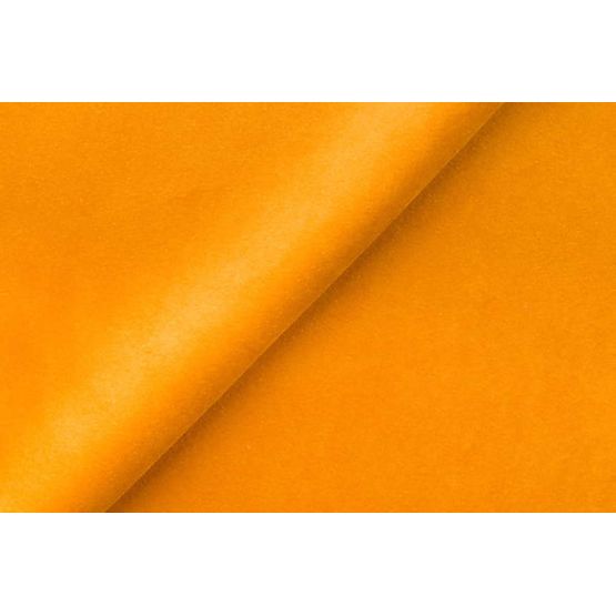 Fauteuil enfant rétro Velours - moutarde