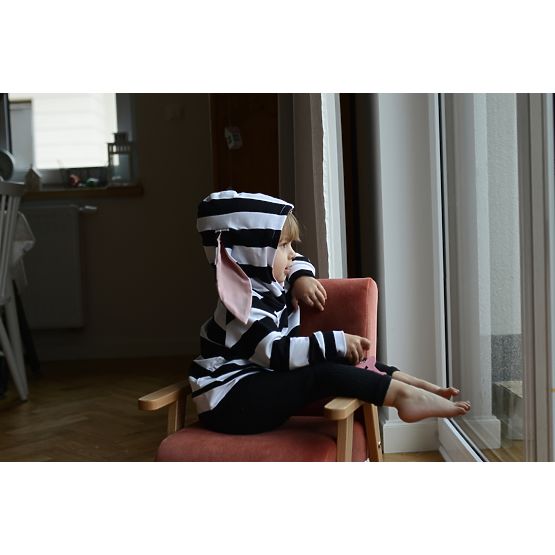 Fauteuil enfant rétro Velours - saumon