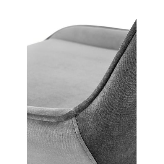 Fauteuil étudiant pivotant - RICO - gris