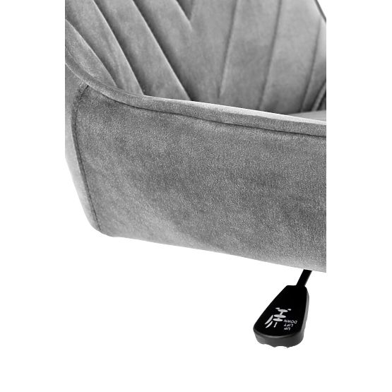 Fauteuil étudiant pivotant - RICO - gris