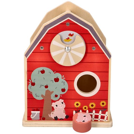 Ferme Trieur en bois avec blocs