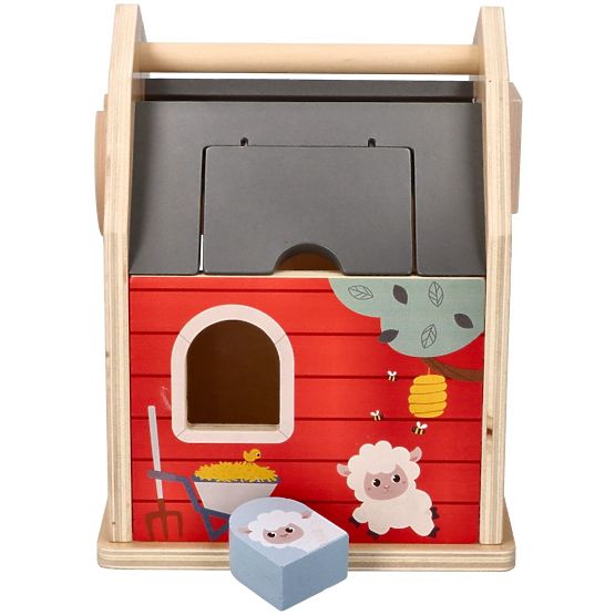 Ferme Trieur en bois avec blocs
