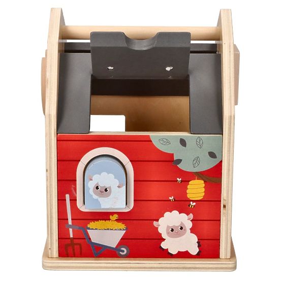 Ferme Trieur en bois avec blocs