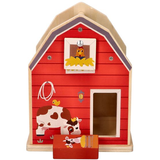 Ferme Trieur en bois avec blocs