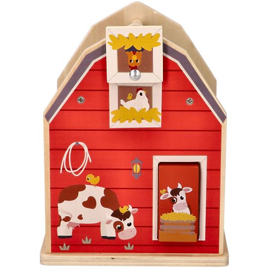 Ferme Trieur en bois avec blocs