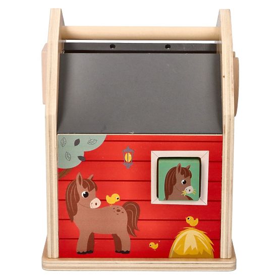Ferme Trieur en bois avec blocs
