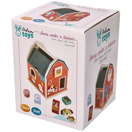 Ferme Trieur en bois avec blocs