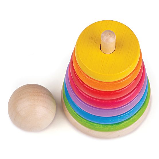 Figurine bébé arc-en-ciel Bigjigs