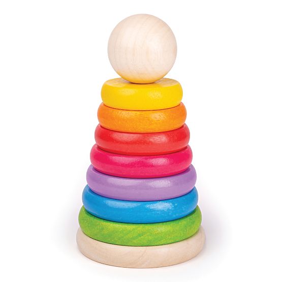 Figurine bébé arc-en-ciel Bigjigs