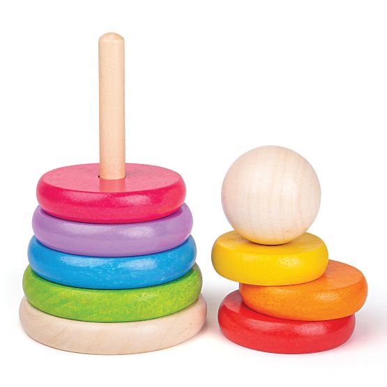 Figurine bébé arc-en-ciel Bigjigs