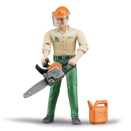 Figurine de bûcheron Bruder BWORLD