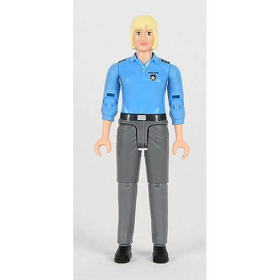 Figurine de policière Bruder BWORLD