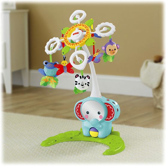 Fisher Price Carrousel à lit bébé avec stand