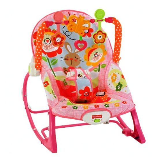 Fisher Price chaise longue 2v1 avec jeux papillon