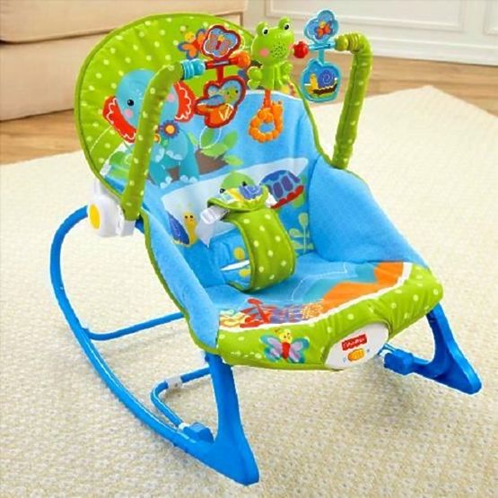 Fisher Price chaise longue 2v1 avec les airs