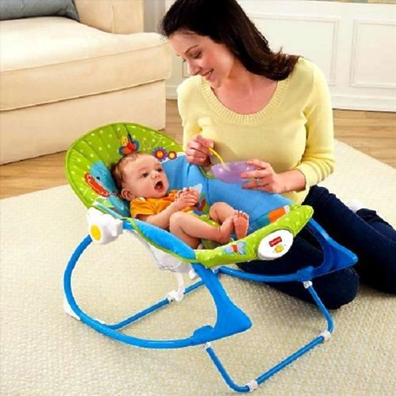Fisher Price chaise longue 2v1 avec les airs