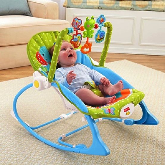 Fisher Price chaise longue 2v1 avec les airs