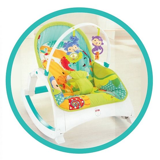 Fisher Price Chaise longue Rainforest 3 en 1