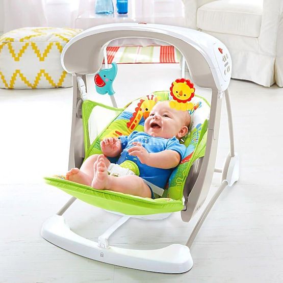 Fisher Price de voyage swing et siège de toilette Rainforest