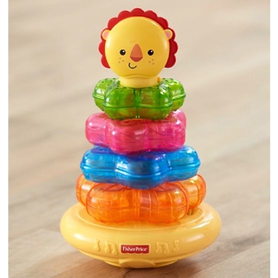 Fisher Price Illuminant anneaux pour saut à la perche petit lion