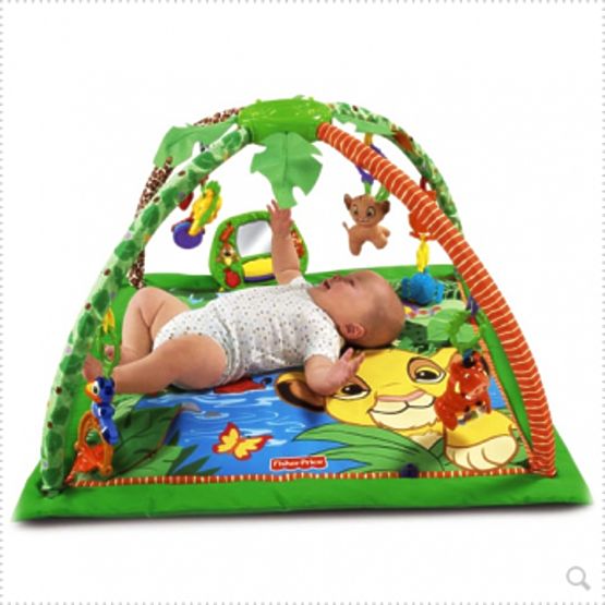 Fisher Price à jouer couverture lion roi