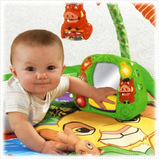 Fisher Price à jouer couverture lion roi