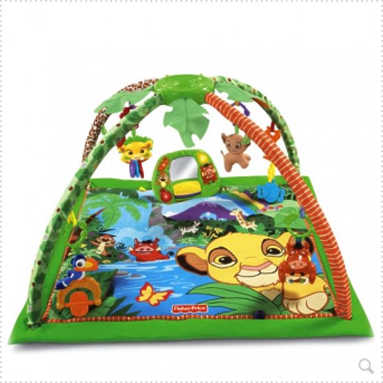 Fisher Price à jouer couverture lion roi
