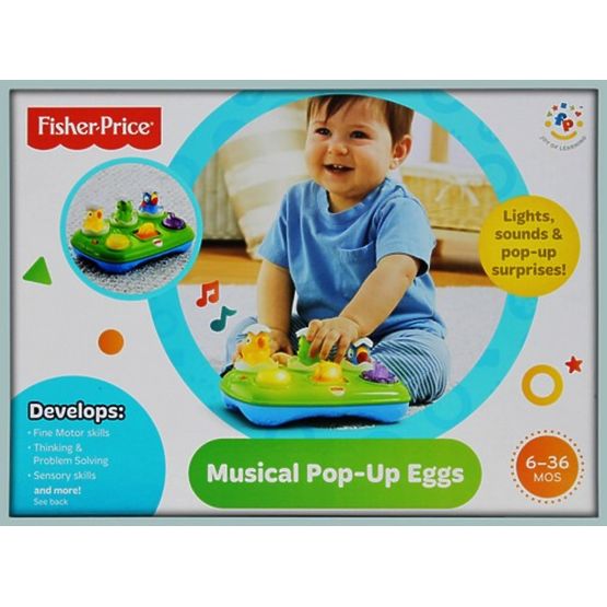 Fisher Price Musique pop-up oeufs