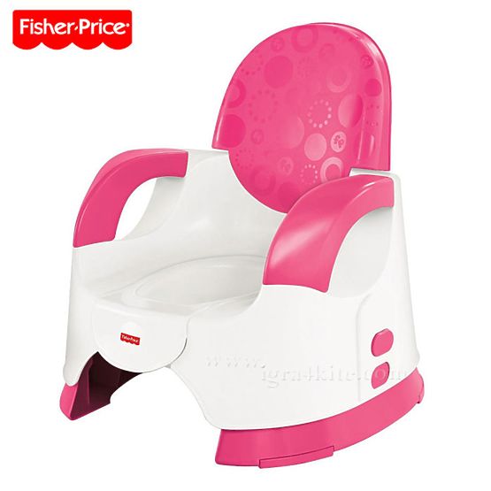 Fisher Price rose réglable pot de chambre