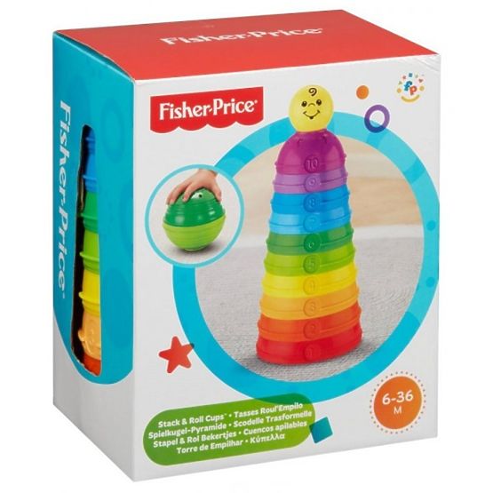 Fisher Price Tour à empiler active avec grelot