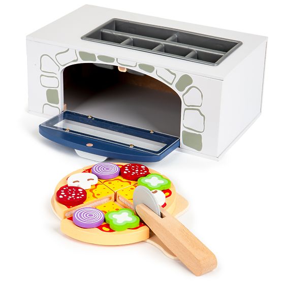 Four à pizza en bois avec accessoires