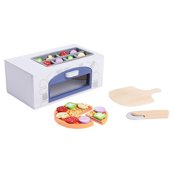 Four à pizza en bois avec accessoires