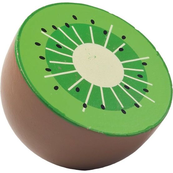 Fruits en bois dans une caisse