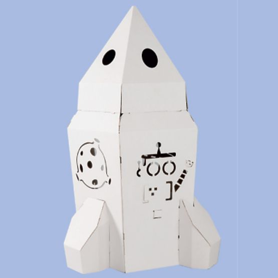 Fusée en carton MINI