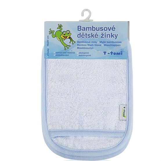 Gant de toilette en bambou enfant