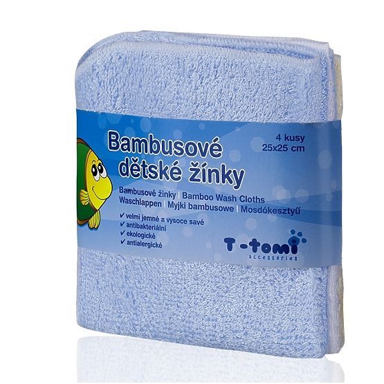 Gant de toilette en bambou pour enfants
