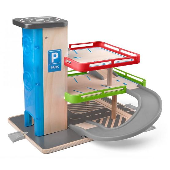 Garage avec ascenseur et accessoires