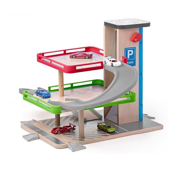 Garage avec ascenseur et accessoires