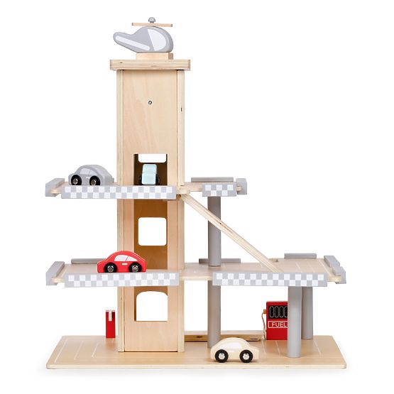 Garage en bois avec ascenseur