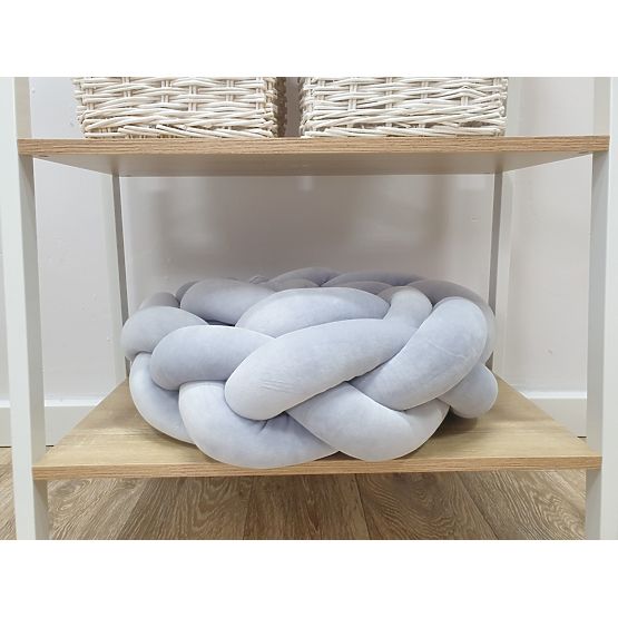 Garde-corps tressé 240 cm - gris