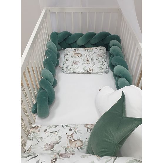 Garde-corps tresse 240 cm - vert