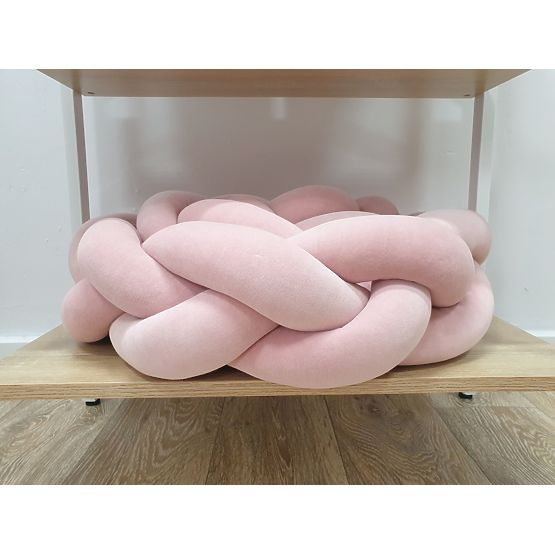Garde-corps tressé 240 cm - vieux rose