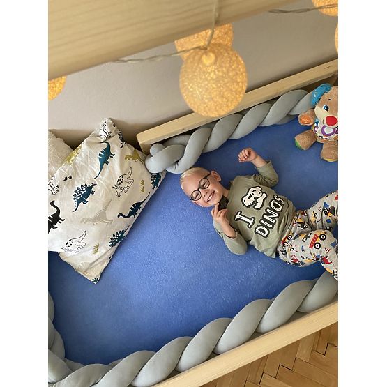 Garde tresse 360 cm - gris